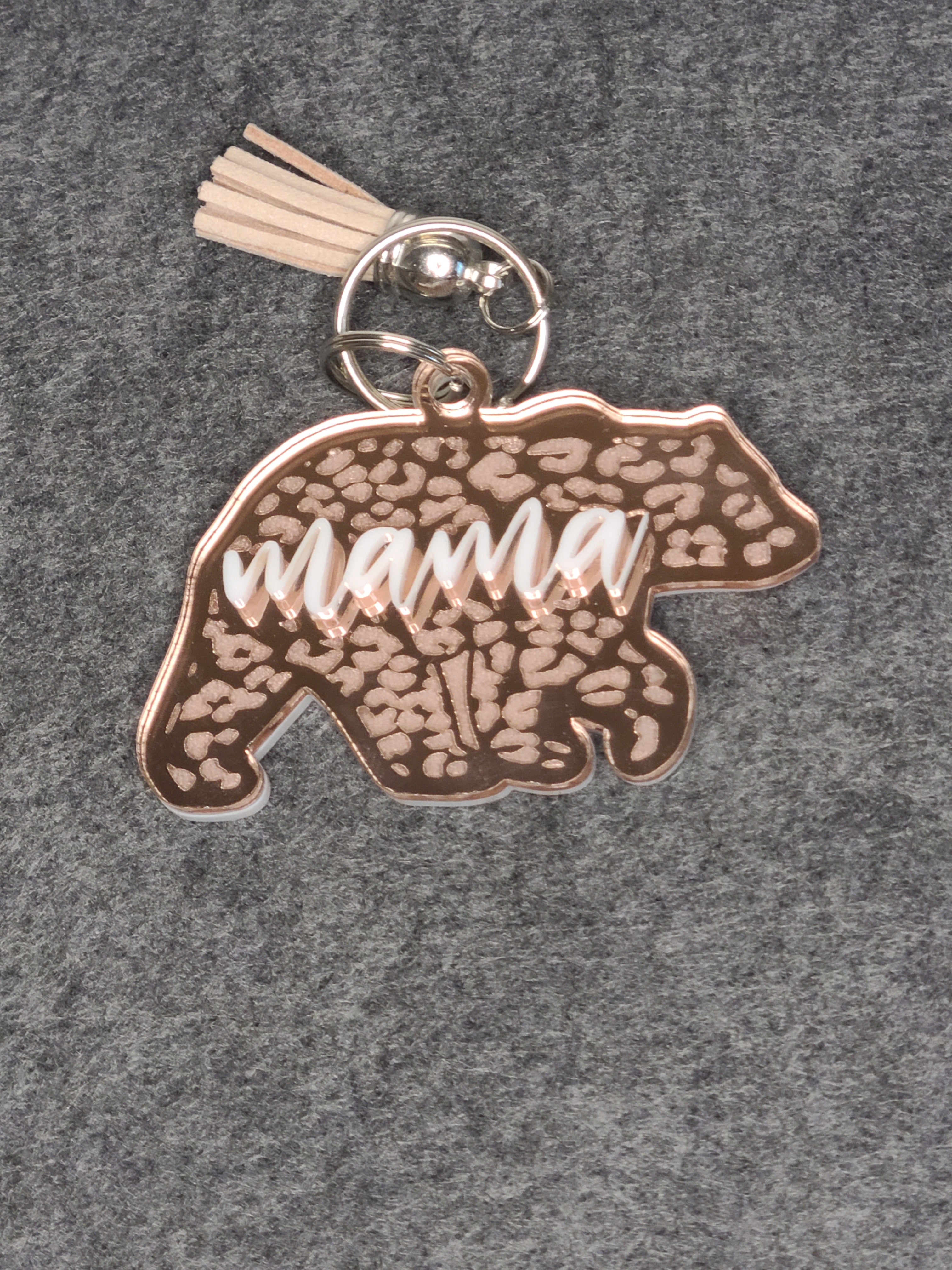 Mama Bear Keychain