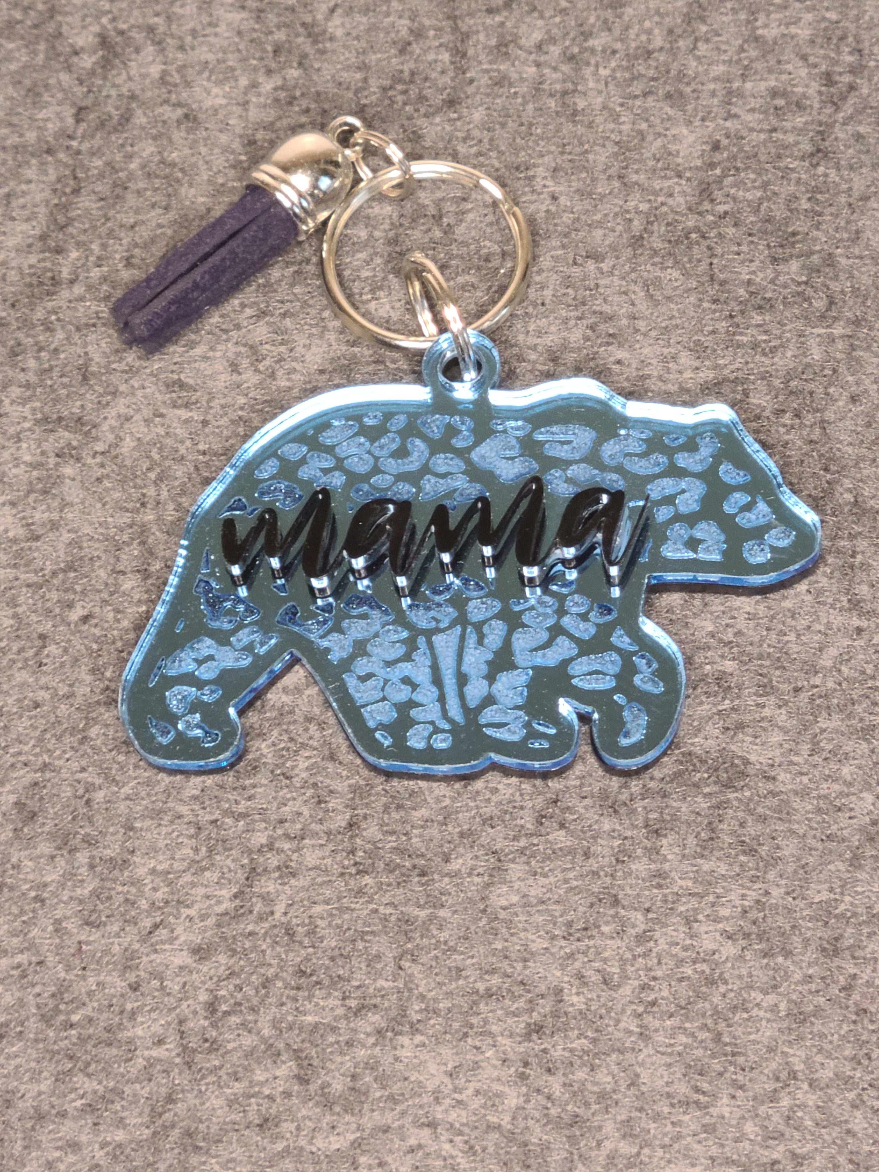 Mama Bear Keychain