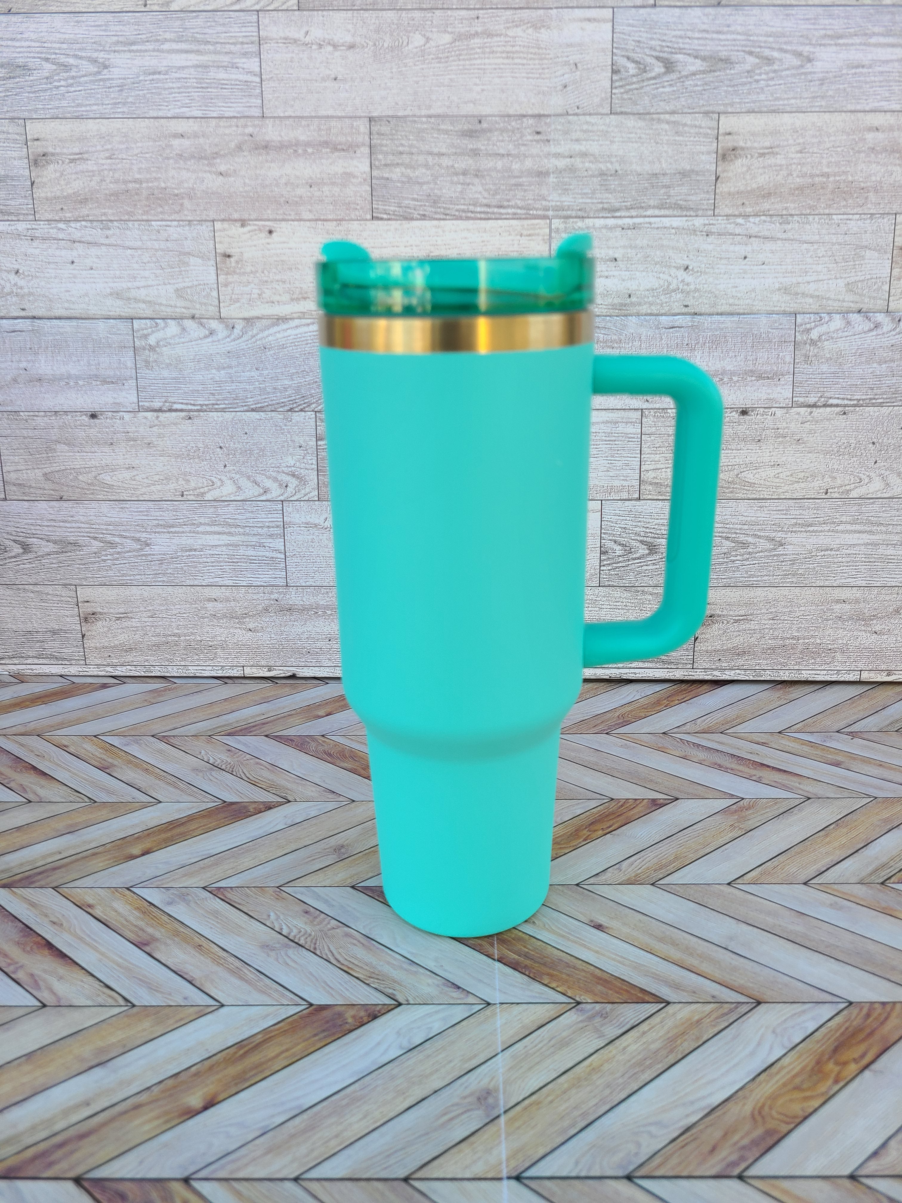 Gold Coated Engraved Tumbler