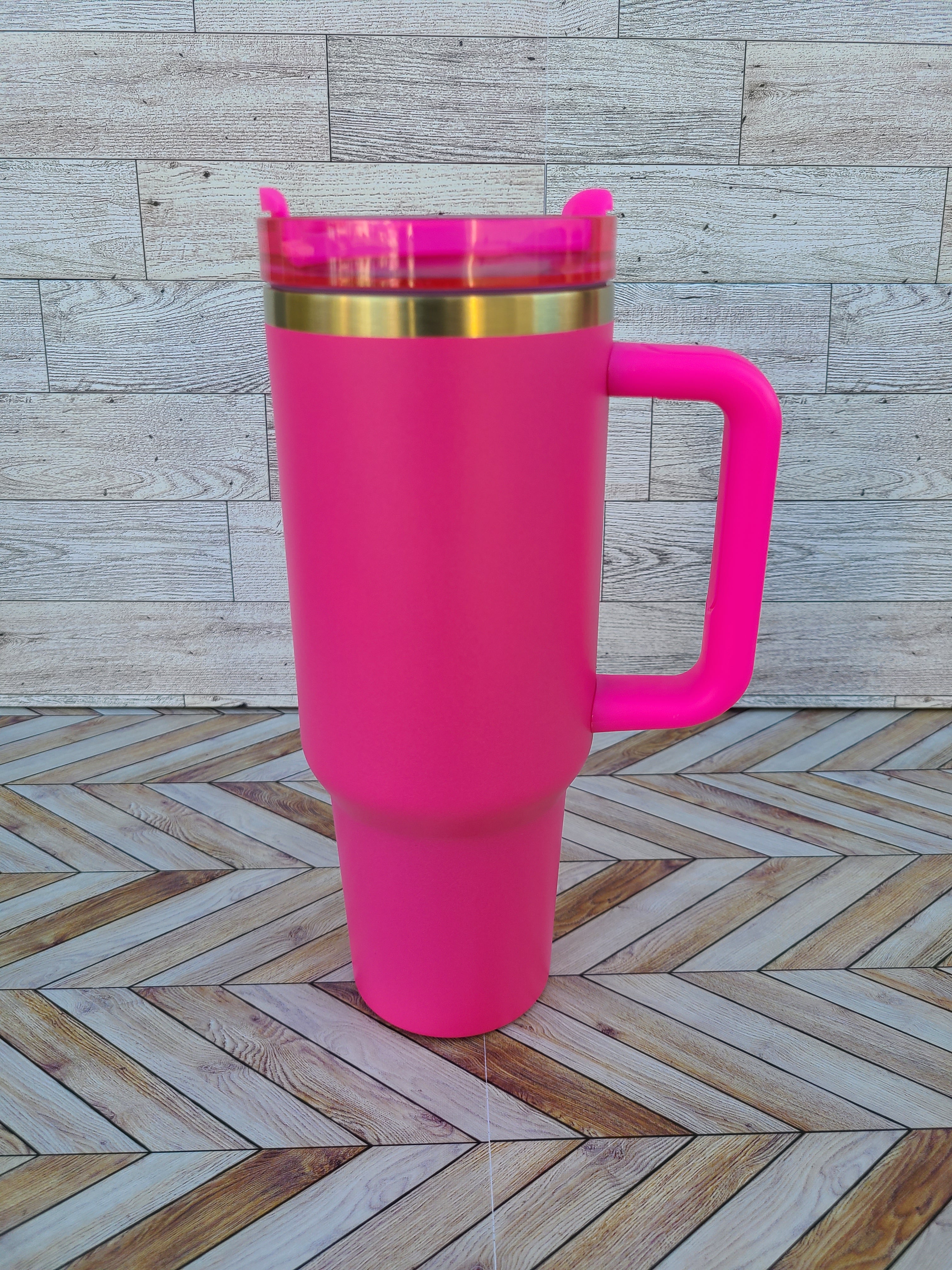 Gold Coated Engraved Tumbler