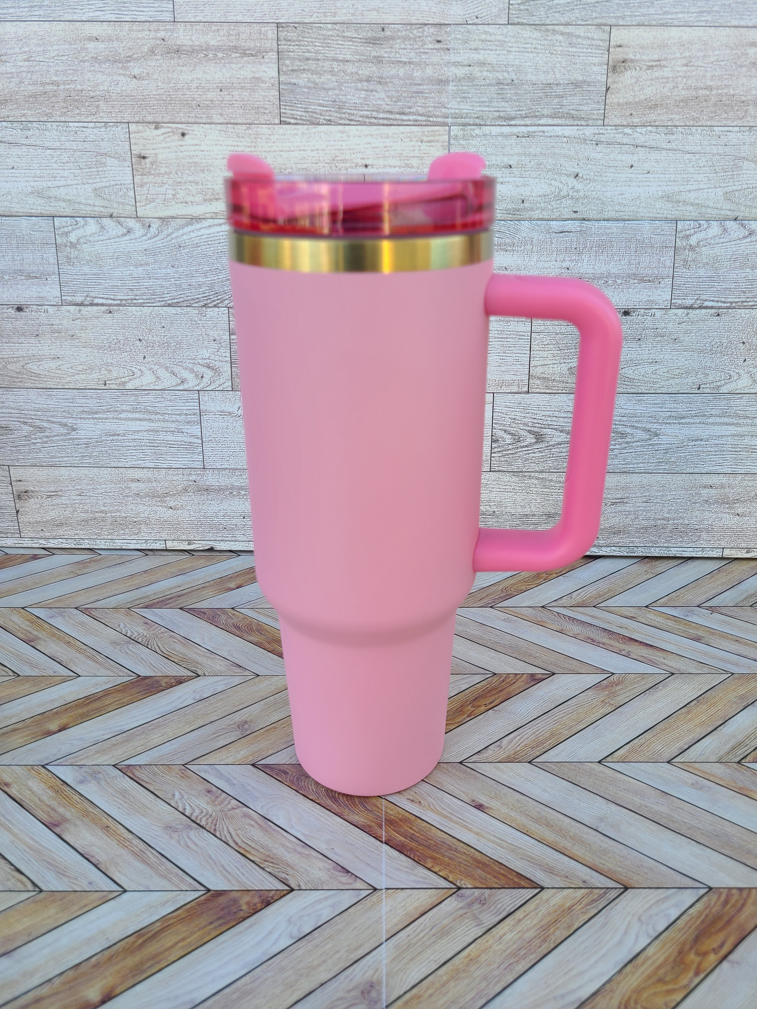 Gold Coated Engraved Tumbler