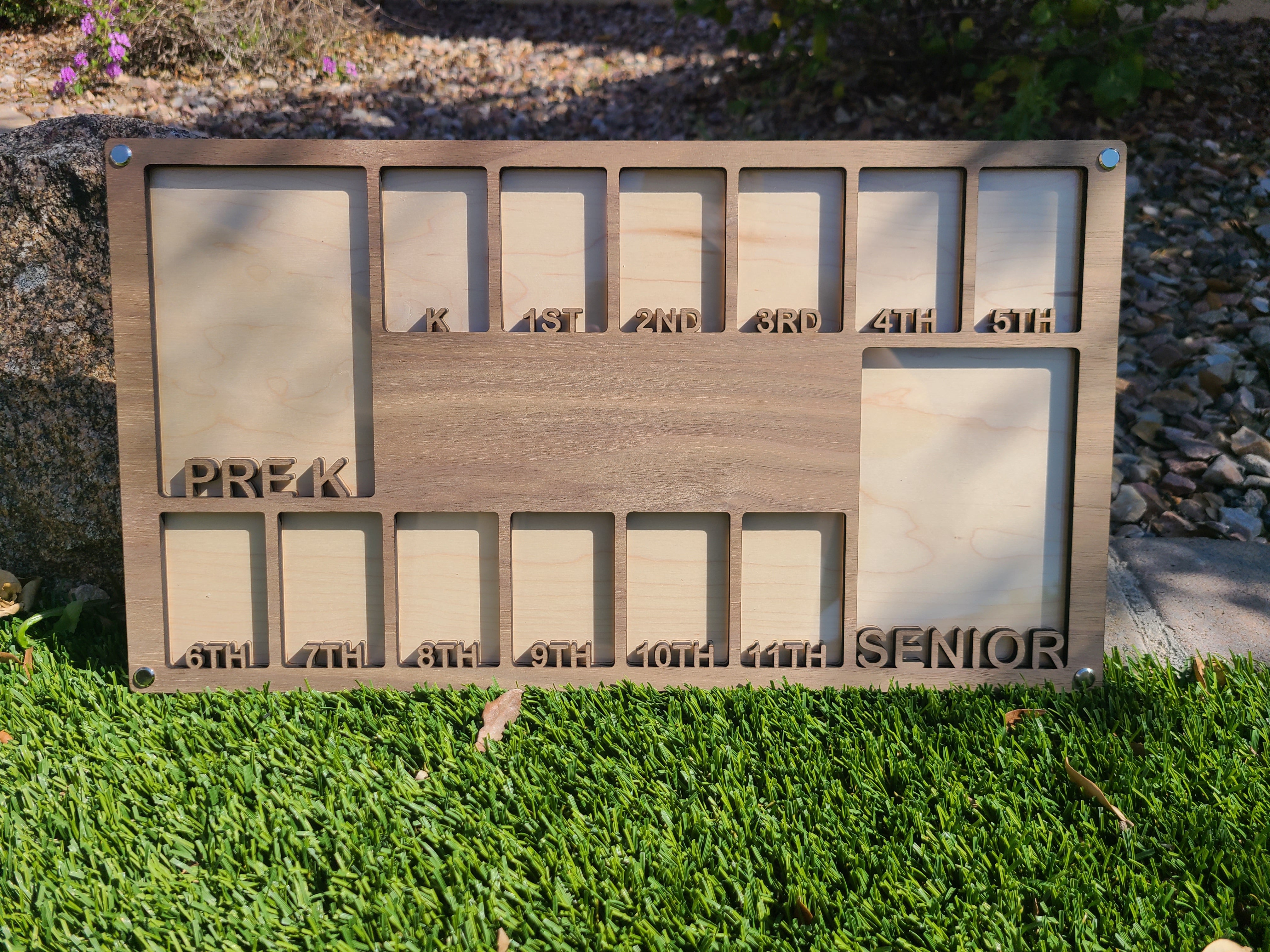 Personalized School Years Photo Frame