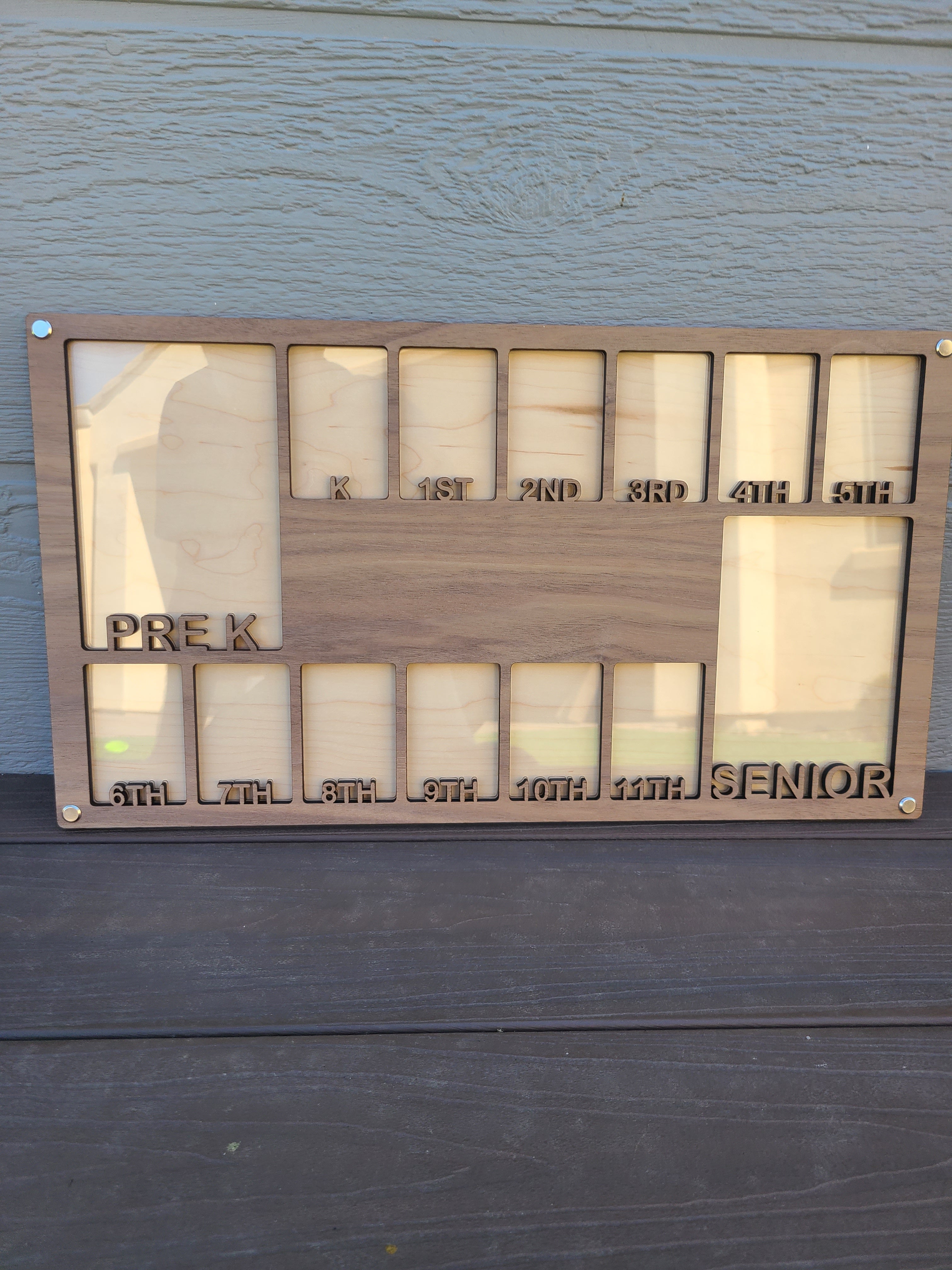 Personalized School Years Photo Frame