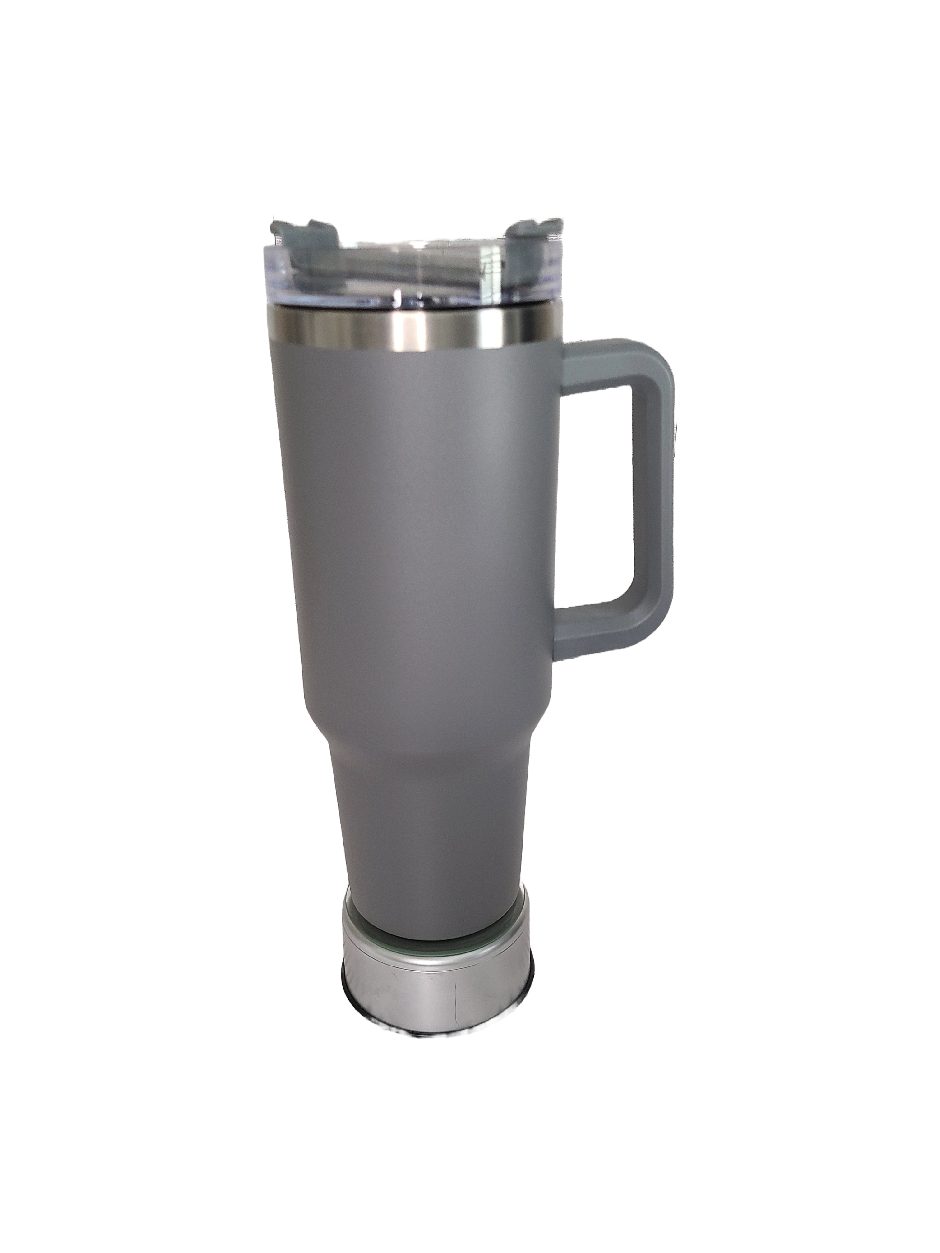 40 oz Stainless Steel Tumbler with Handle-"Try that in a Small Town"