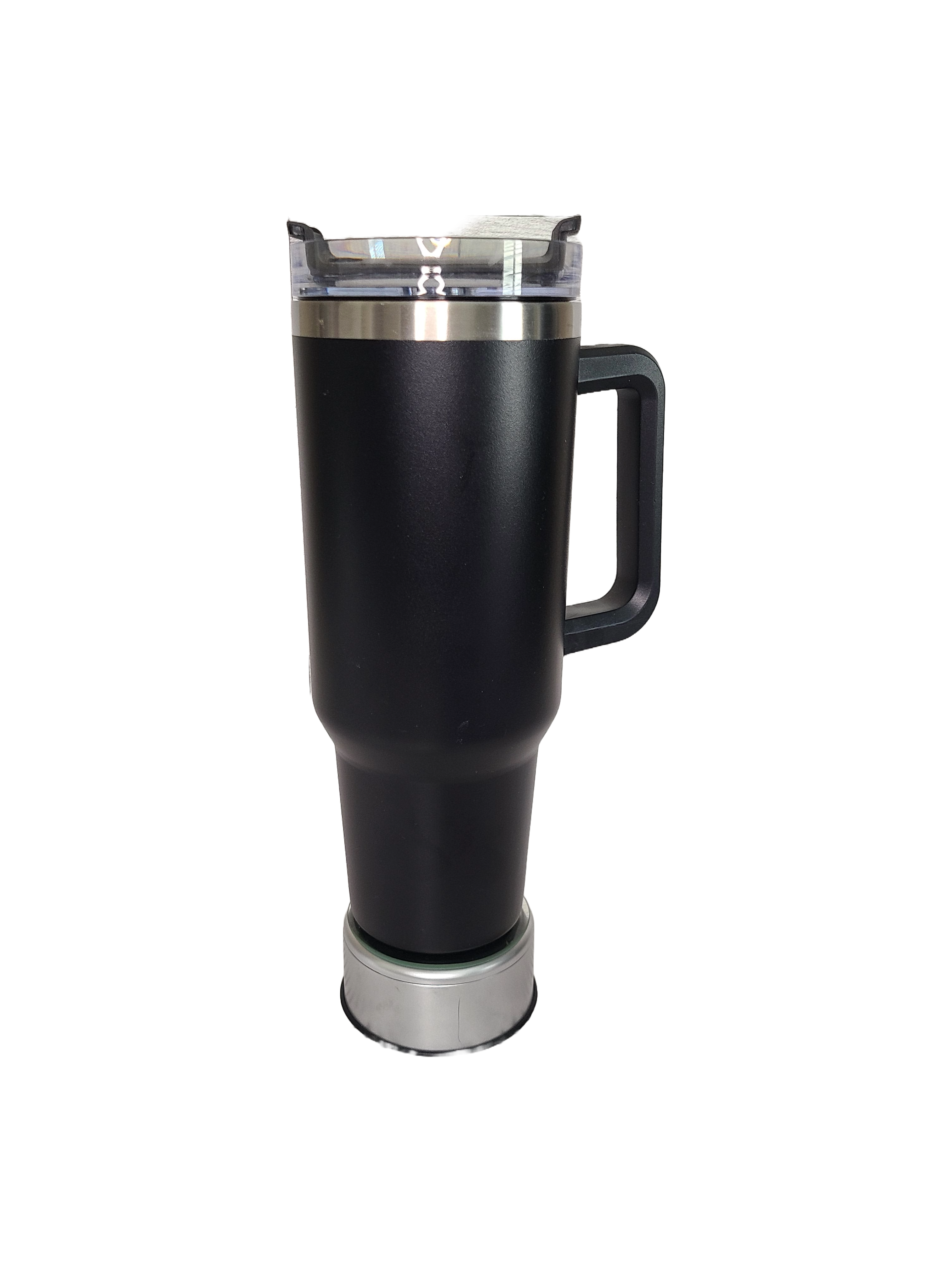40 oz Stainless Steel Tumbler with Handle-"Life is Better with Dogs"