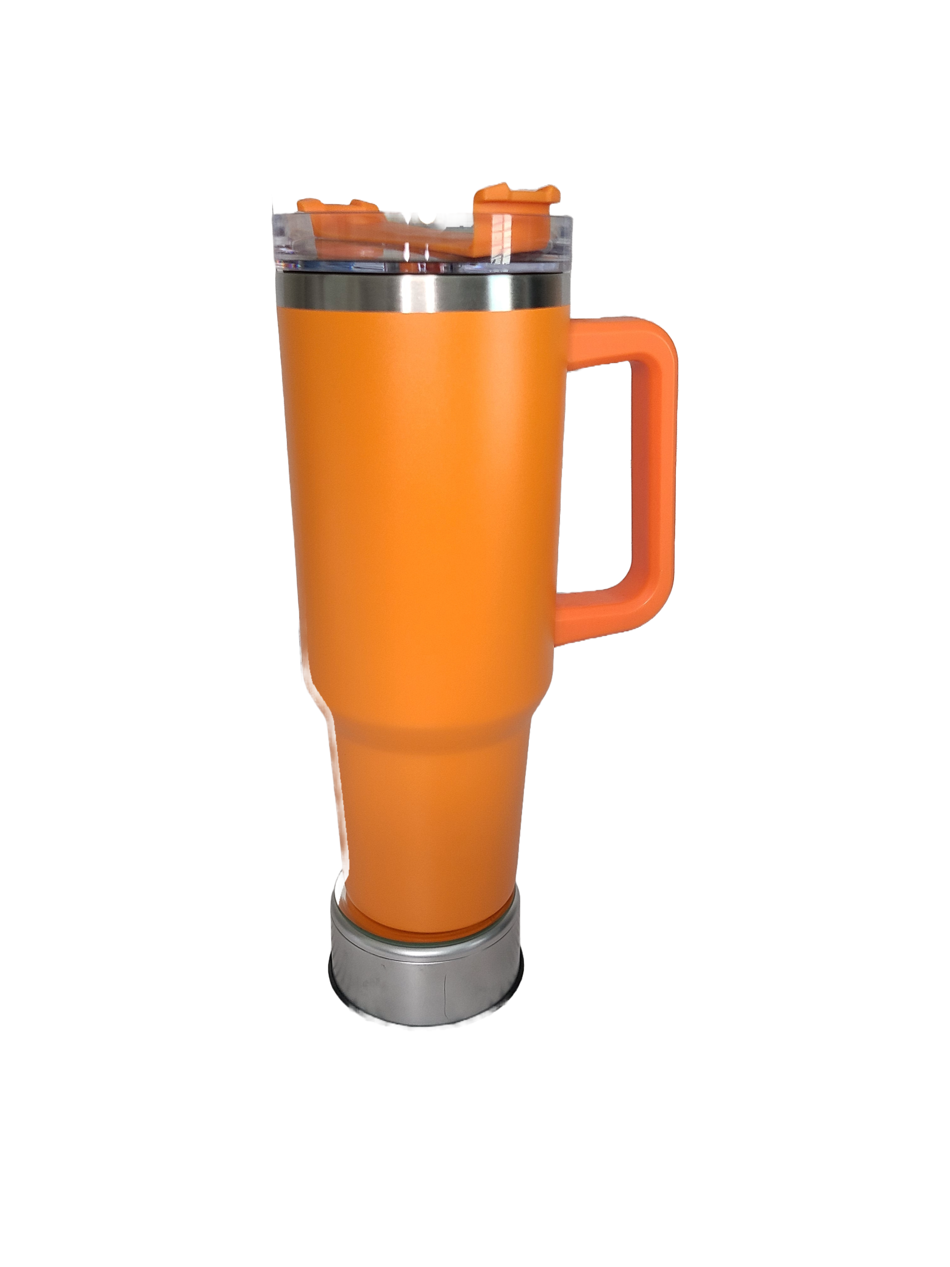 40 oz Stainless Steel Tumbler with Handle-"Life is Better with Dogs"