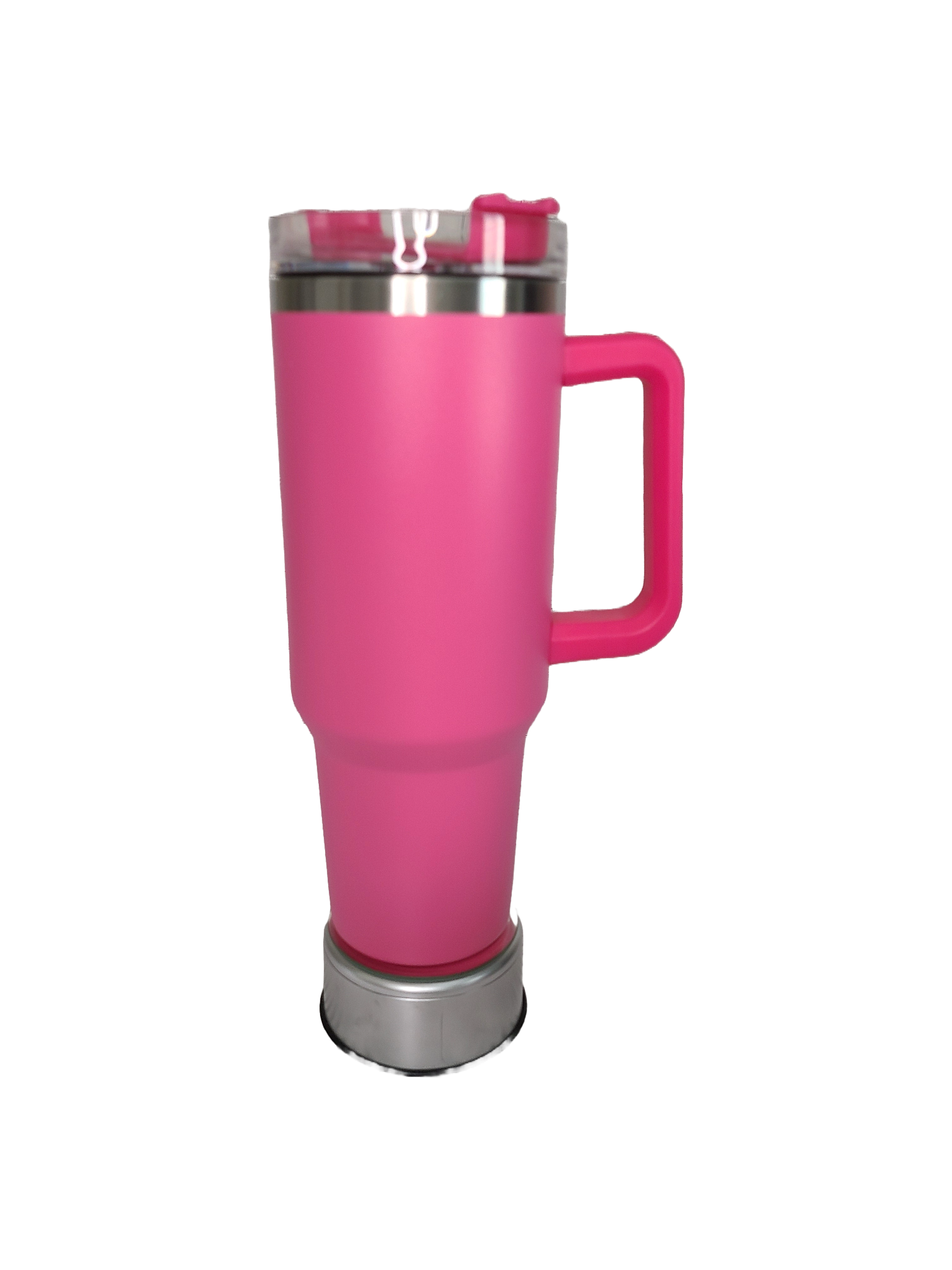 40 oz Stainless Steel Tumbler with Handle-"Try that in a Small Town"