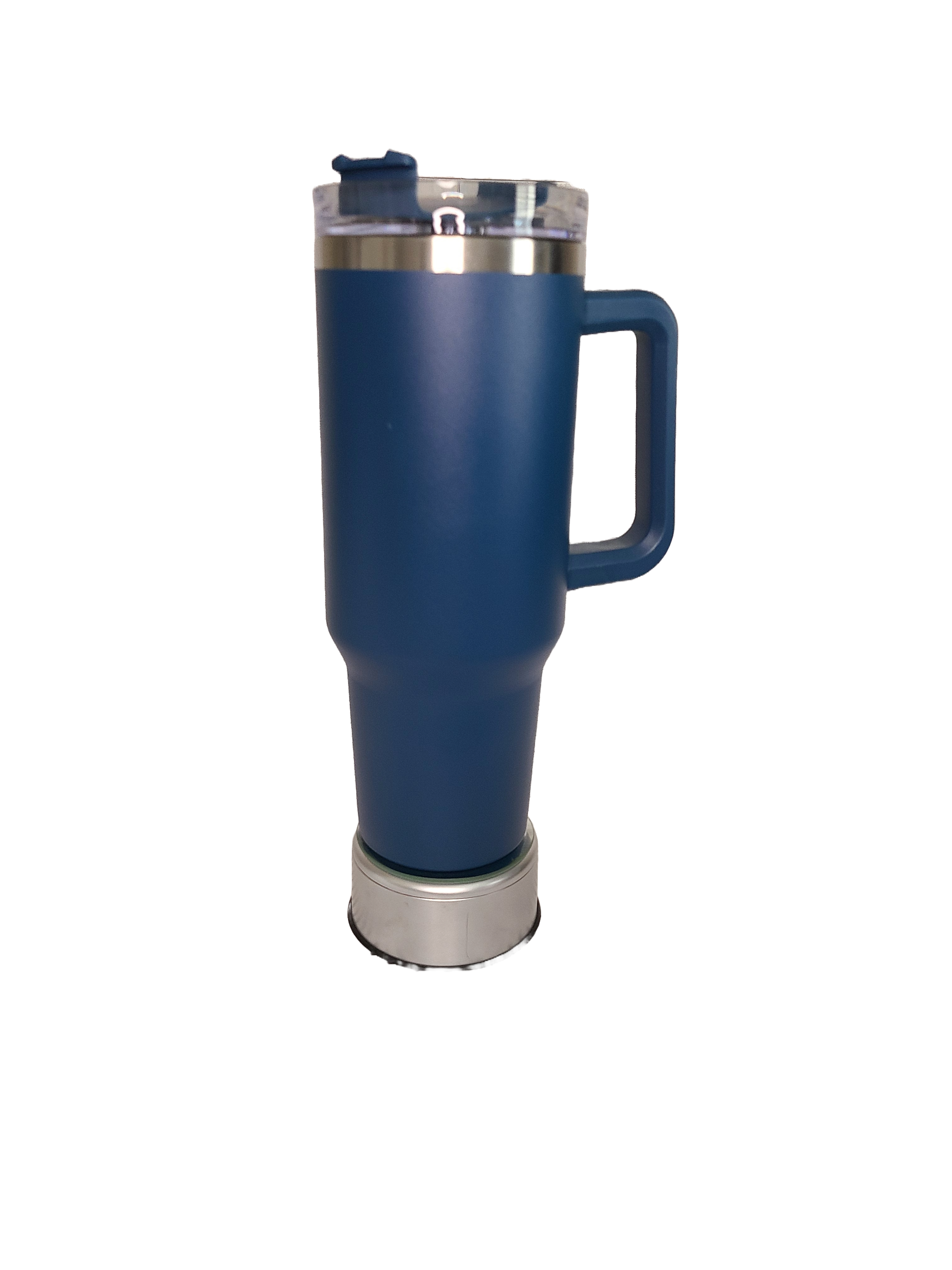 40 oz Stainless Steel Tumbler with Handle-"Try that in a Small Town"