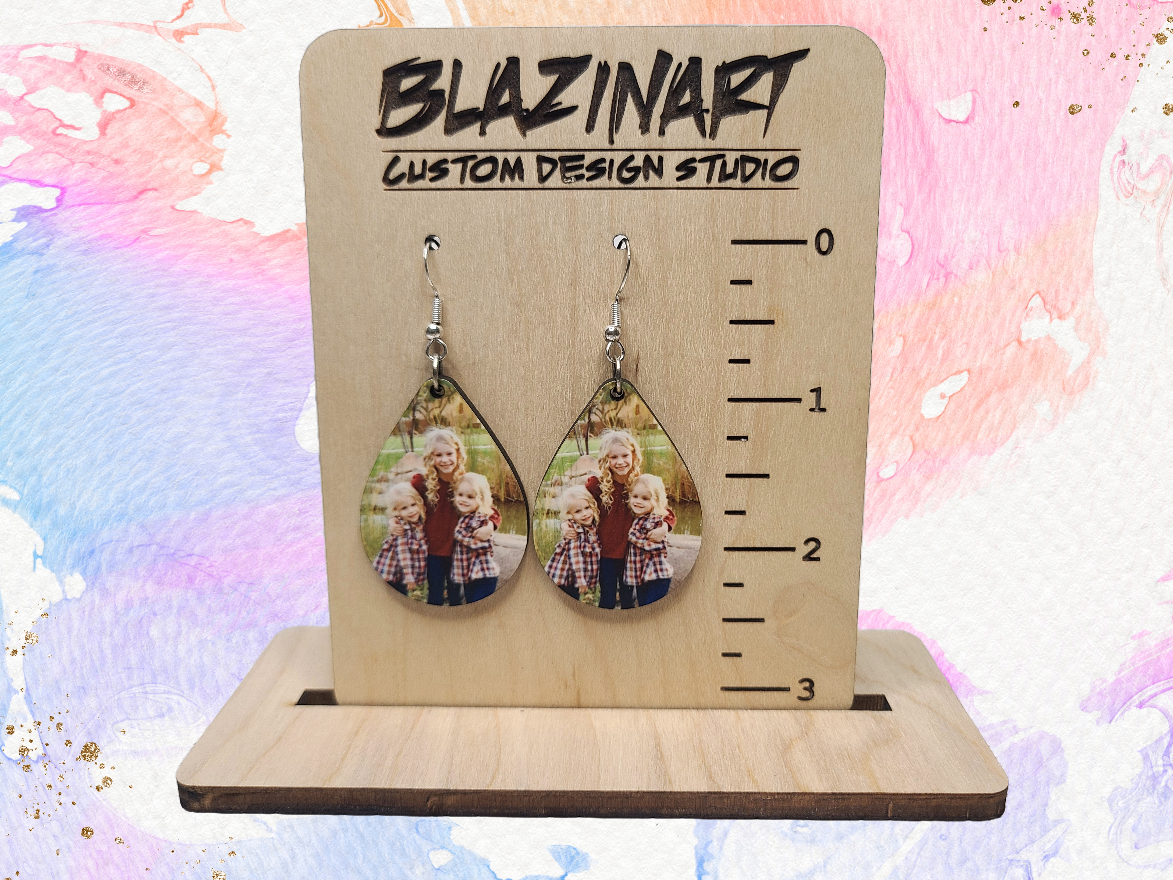 Custom Family Earrings