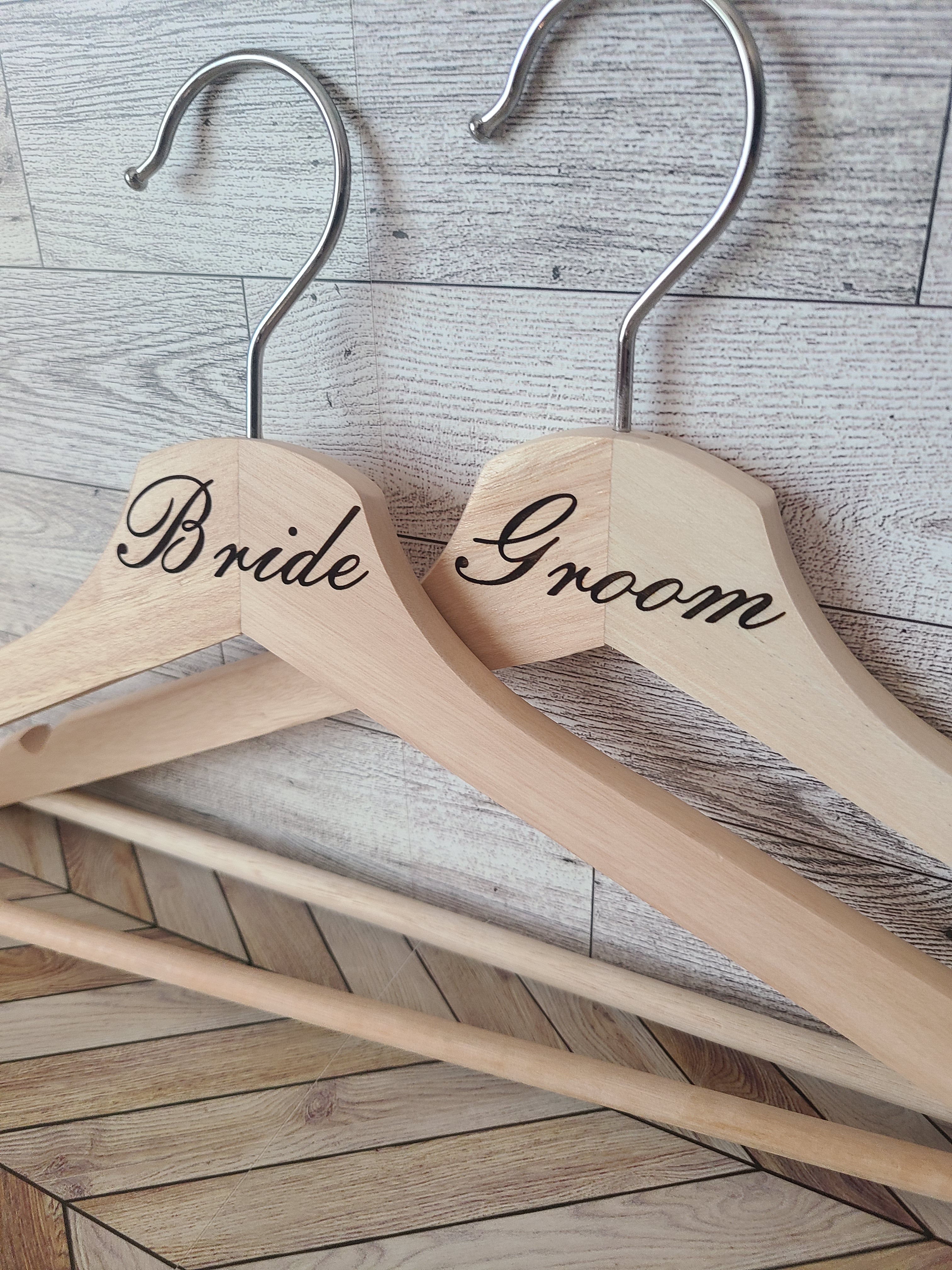 Bride and Groom Hangers