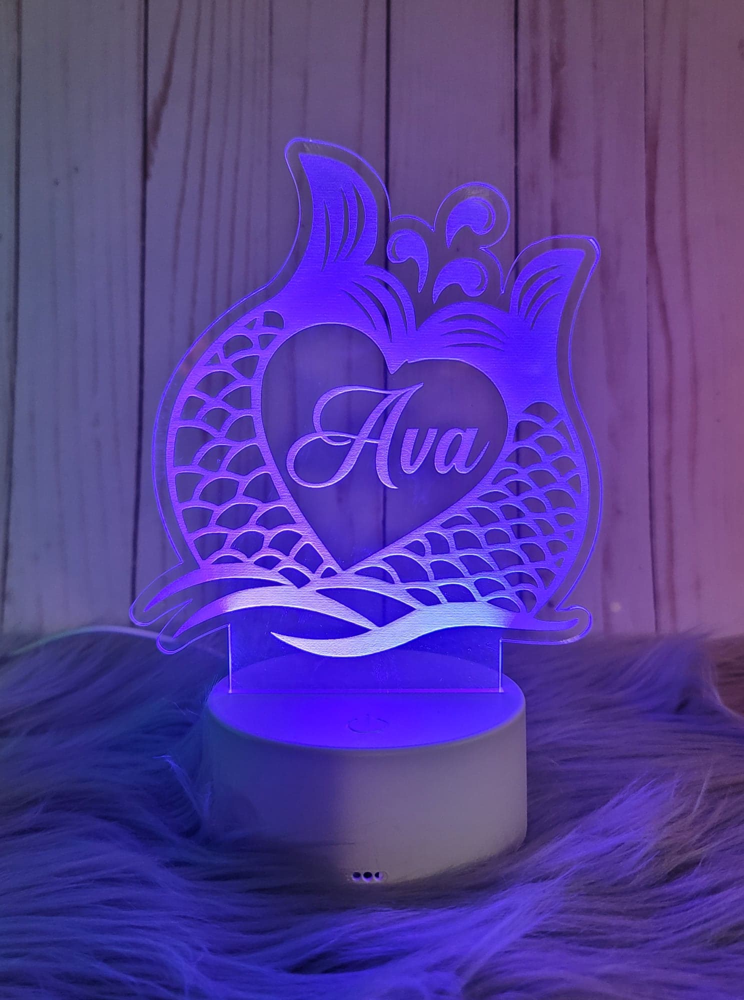LED nightlight with remote
